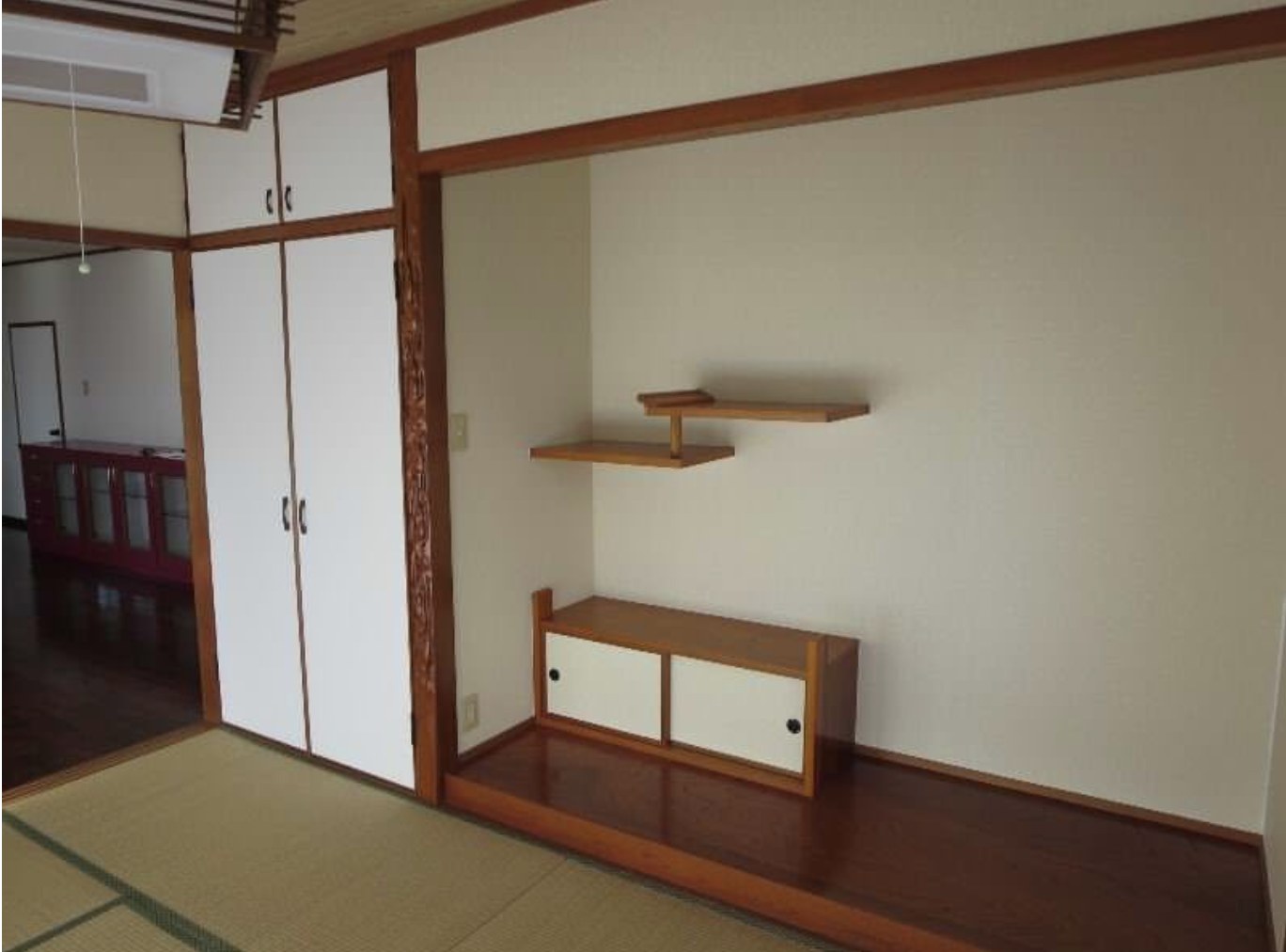 大城アパート3階 和室・床の間